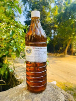Aamahata India Cold Pressed Mustard Oil naturally extracted from high-quality mustard seeds, ideal for Indian cooking, pickling, and authentic recipes.