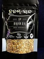 Aamahata India Hajam Raj Digestive Candy 50gm handcrafted using traditional ingredients, offering a delicious digestive candy with authentic homemade taste.