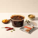Navaratna Achar Sweet 500gm made with a mix of premium fruits, vegetables, and traditional spices for a rich sweet and tangy pickle flavor.