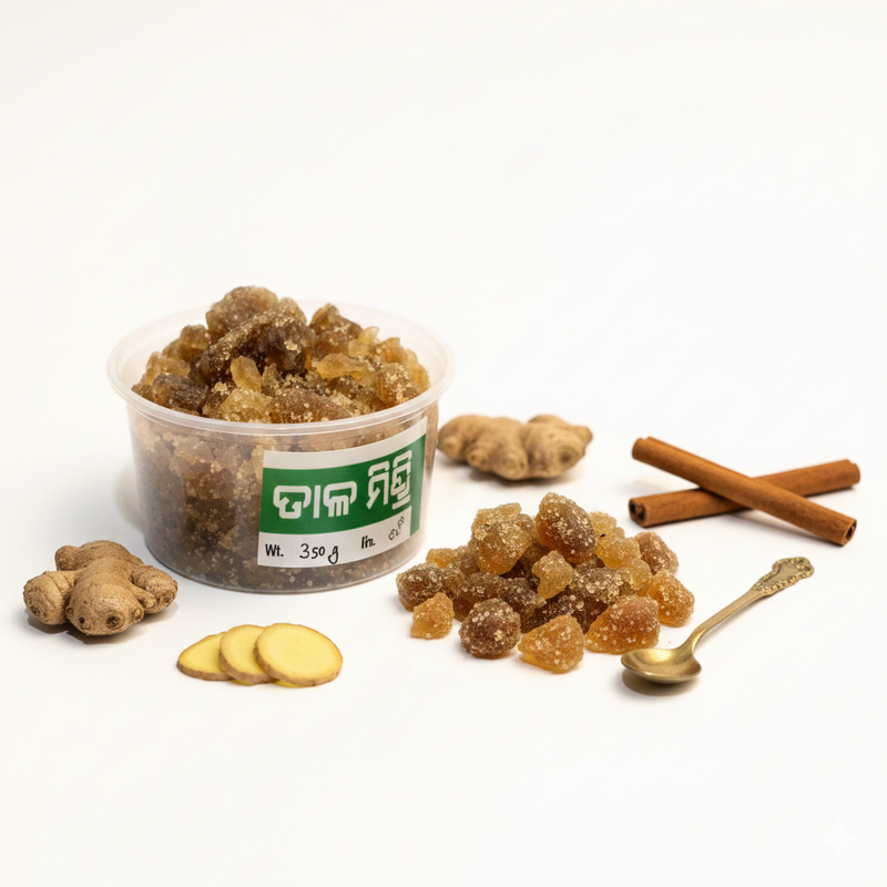 Palm Fruit Crystal Sugar, also called Ice Apple Rock Sugar or Palmyra Sugar, is a natural sweetener made from palmyra palm sap. Carefully crystallized, it forms clear, translucent chunks with a mild sweetness and cooling effect.