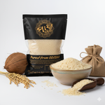 TIKI ARUA RICE ( WHITE, SHORT AND SLIM ) Mined Arua Rice (Khani Paka Arua Chaula) is a traditionally aged rice matured for six months deep within red-soil mines, stored up to six feet below ground and protected using an ancient mud-sealing process. 